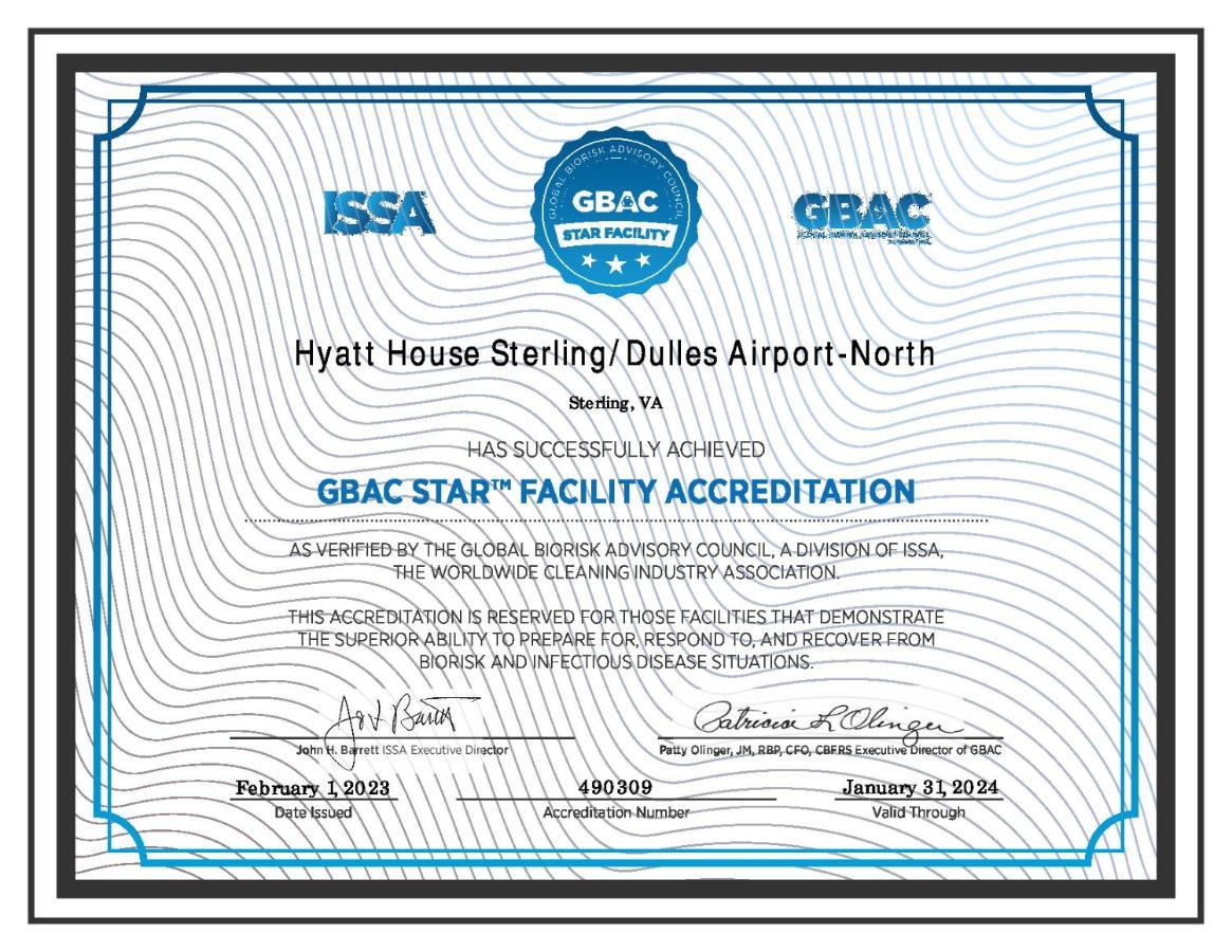 Hyatt House Sterling/Dulles Airport North Hotell Eksteriør bilde